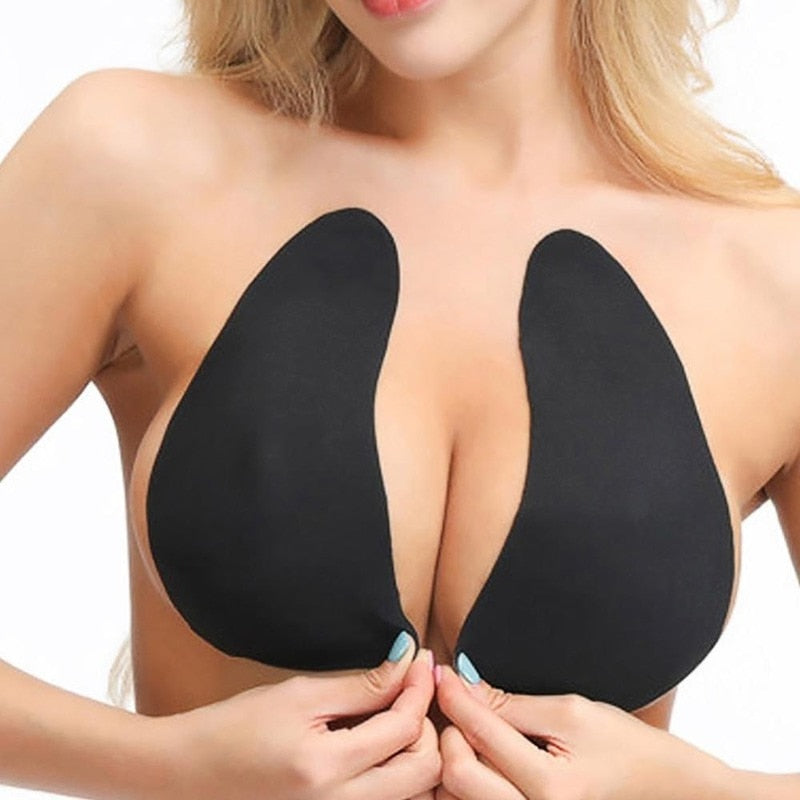 Silicone Breast for Swimsuit Waterdrop Strap-On Silicone Breast