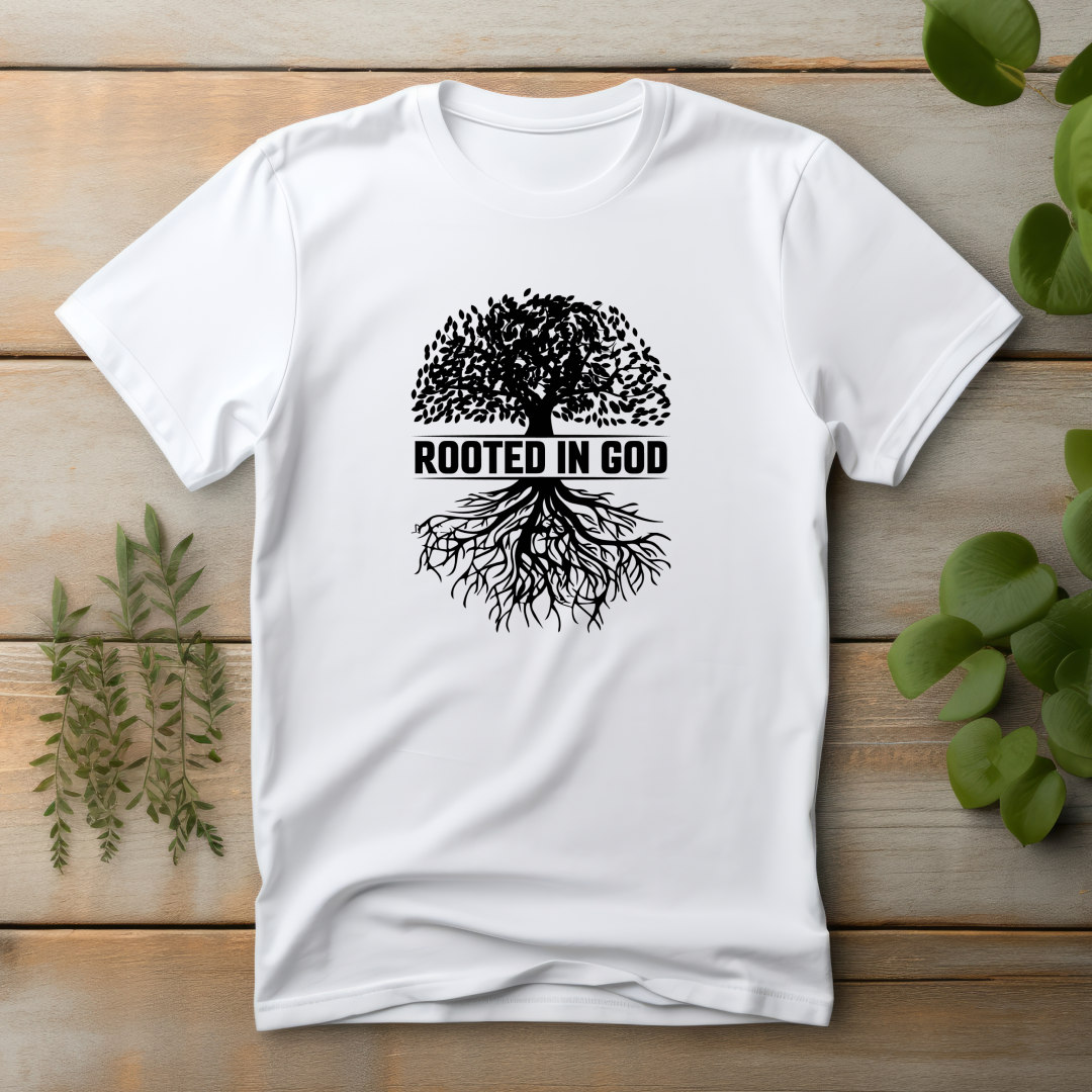 T-Shirt Rooted in God