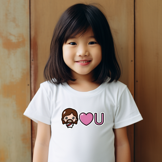 T-Shirt Mini Jesus - Love You