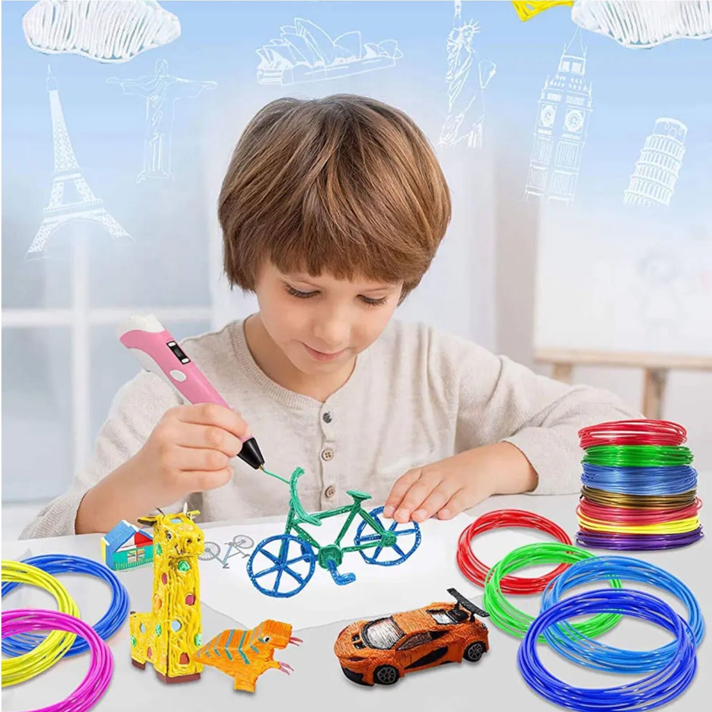 3D Pen Printing ArtMagine