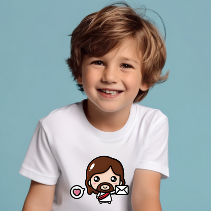 T-Shirt Mini Jesus - Cartinha