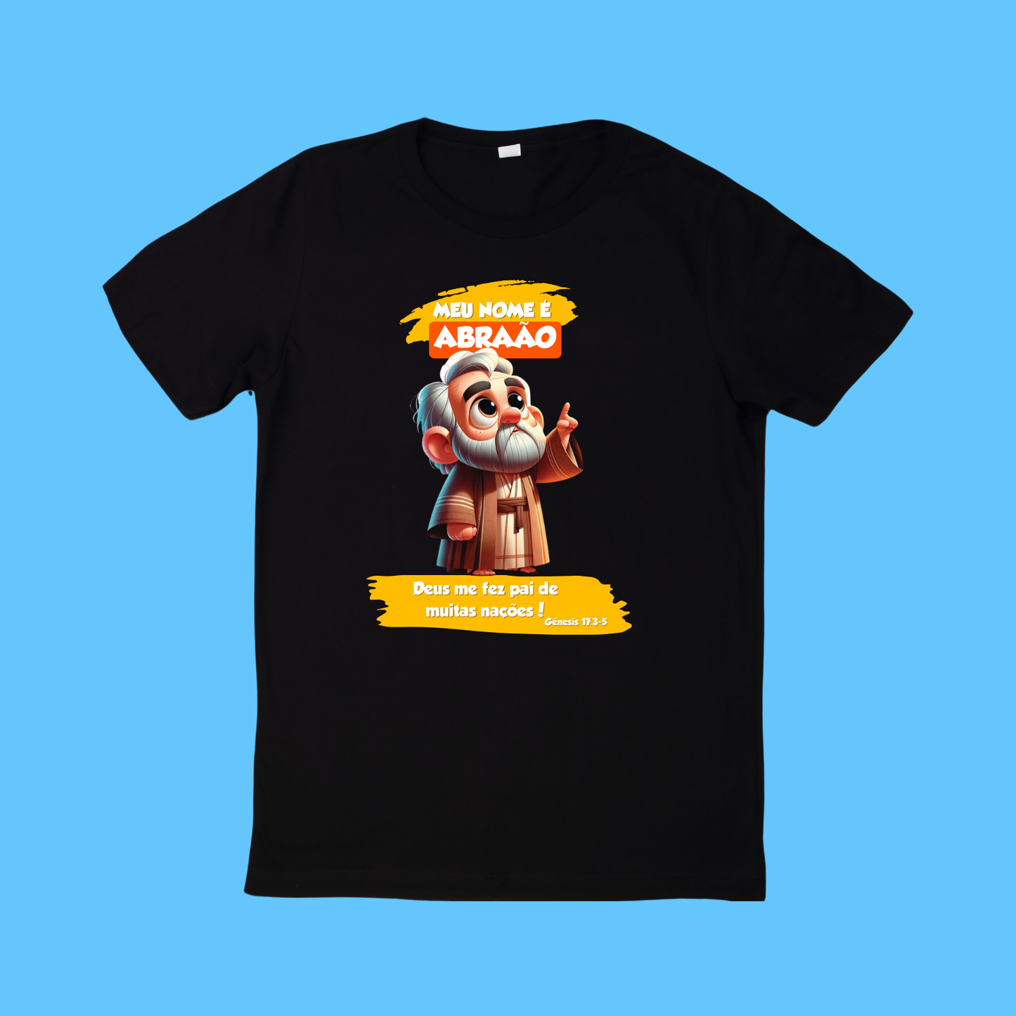 T-Shirt Amigos da Bíblia - ABRAÃO