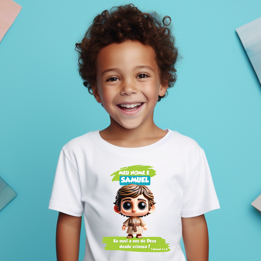 Camiseta Amigos da Bíblia - SAMUEL