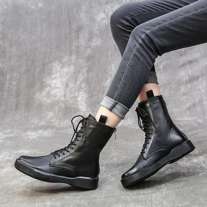 Women's Boots in Genuine Leather - Catherine