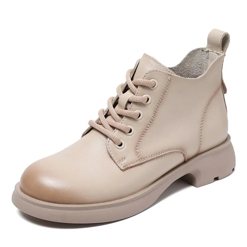 Women's Boots in Genuine Leather - Louise