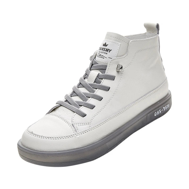 Genuine Leather Sneakers - Thalia