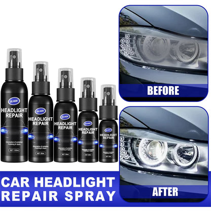 Car Headlight Polishing Repair  - Fluid Cleaner Oxidation Remover