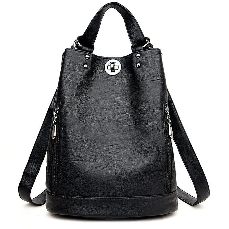 Women's Leather Backpack Oran Store