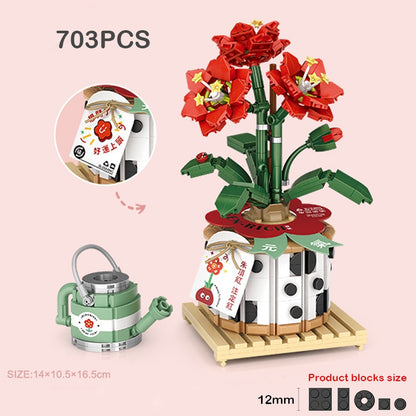 BlocoGarden Deluxe - Collectible Mini Plant Pots for All Ages