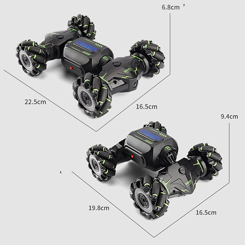 Twist & Drift RC Stunt Car - Gesture Sensing Remote Control Toy for Kids and Adults