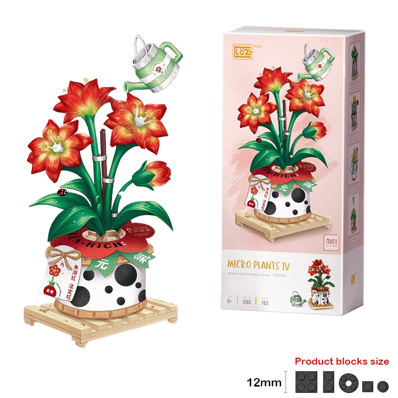 BlocoGarden Deluxe - Collectible Mini Plant Pots for All Ages