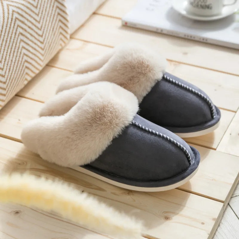 Fur Slippers - The Oran Store