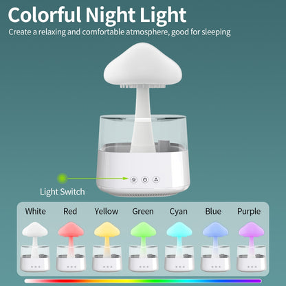 Mushroom Rain - Air Humidifier Electric and Aroma Diffuser