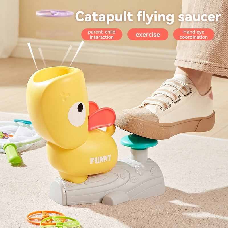 AnimalPuff - Flying Saucer Feet Launcher