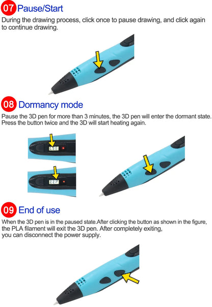 3D Pen Printing ArtMagine