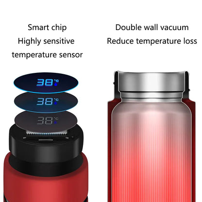 Smart Digital Thermal Bottle Stainless Steel