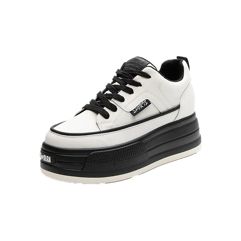 Leather Platform Sneakers - Dorothy – The Oran Store